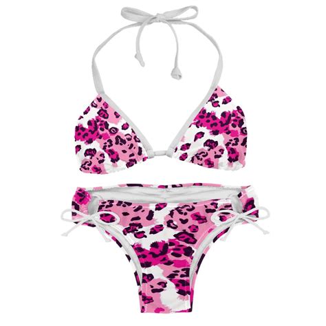 Chooh Artot Bikini Set For Women Two Piece Swimsuit Sex Swimwear Sizes XS XXL Leopard Print