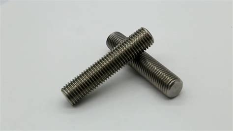 Super Duplex Stainless Steel Uns S32760 F60 5 8 245mm Stud Bolt With