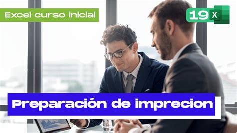 Excel 2016 Iniciación Preparación de Impresión Educology E