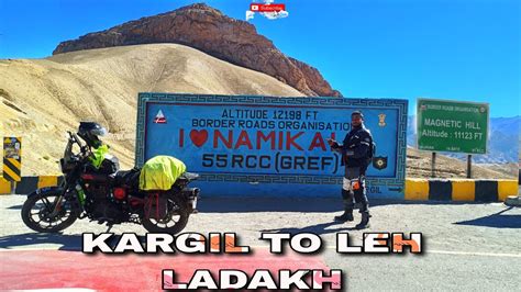 KOLKATA TO LADAKH PART 6 DAY 6 KARGIL TO LEH LADAKH 30