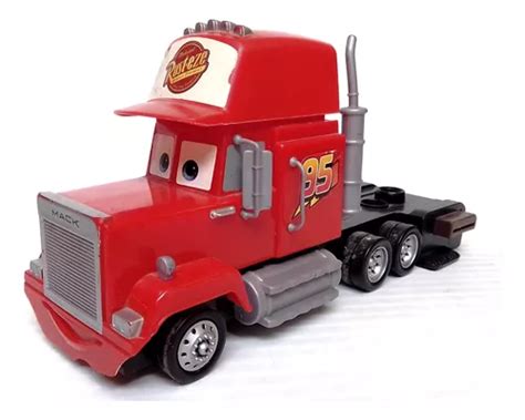 Busca Cars Disney Pixar Trailer Camion Mack Transportador 40 Ctms A La