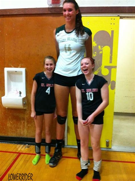 Tallest College Volleyball Player