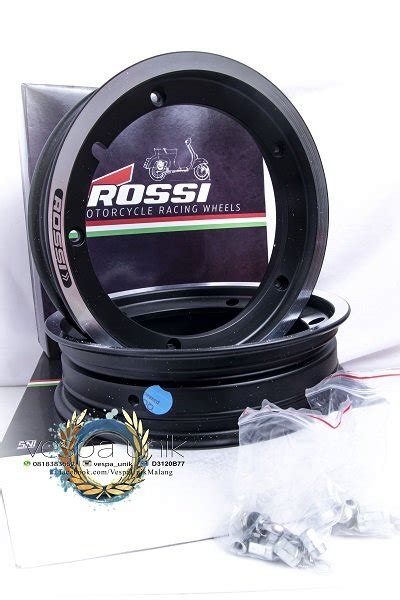 Jual Velg Tubeless Vespa Ring 10 2 15 10 VROSSI Di Lapak Marvel Vespa