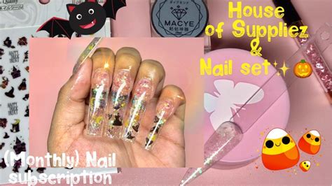 Nail Supply Haul House Of Supplies Monthly Subscription Nail Art Box