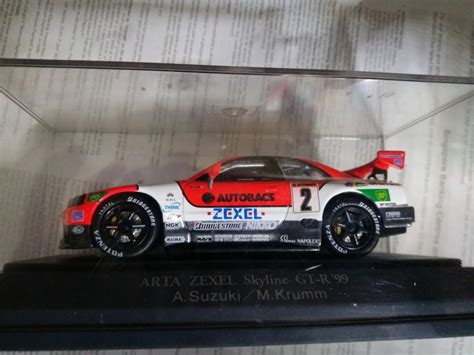 1 43 ARTA ZEXEL Nissan Skyline GTR Super Gt Jgtc Car Model Nikko