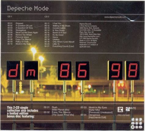 The Singles 8698 — Depeche Mode Discography