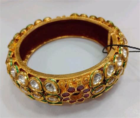 Party Wear Royal Golden Brass Bangle At Rs 98 Piece In Mumbai ID