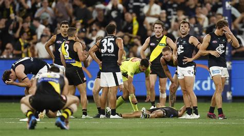 Afl 2023 Richmond Tigers V Carlton Blues Draw Result Score