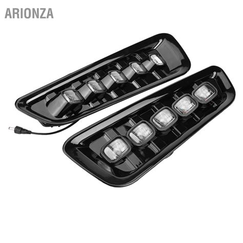 Arionza 1 คู่รถ Led ไฟวิ่งกลางวันไฟเลี้ยว Dual รุ่น Drl สำหรับ Raptor