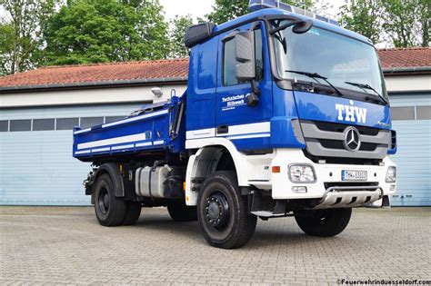 Lkw Thw Vom Thw Ov Neuss