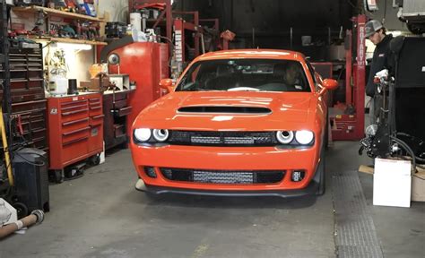 Dodge Challenger Srt Demon 170 With Turbo Transformation