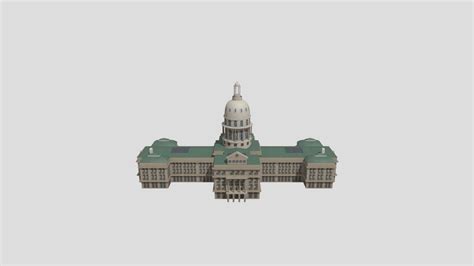 Texas State Capitol - Download Free 3D model by 85 edgecroft ...