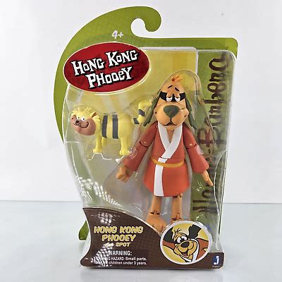 Hanna Barbera HONG KONG PHOOEY SPOT Action Figure Set Jazwares RARE