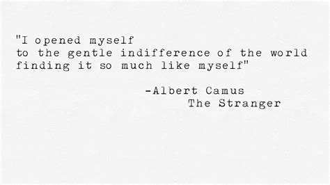 Albert Camus Quotes The Stranger