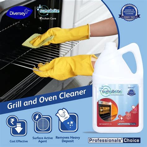 Diversey Sumabrite Grill And Oven Cleaner L Packaging Type Can