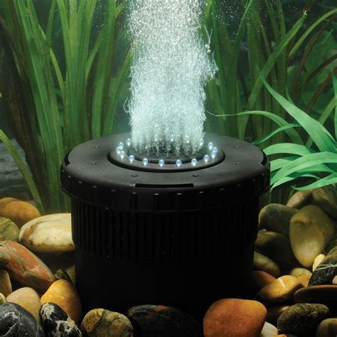 Pond Boss Pond Aerator with LED Lights | Pond aerator, Aquaponics ...