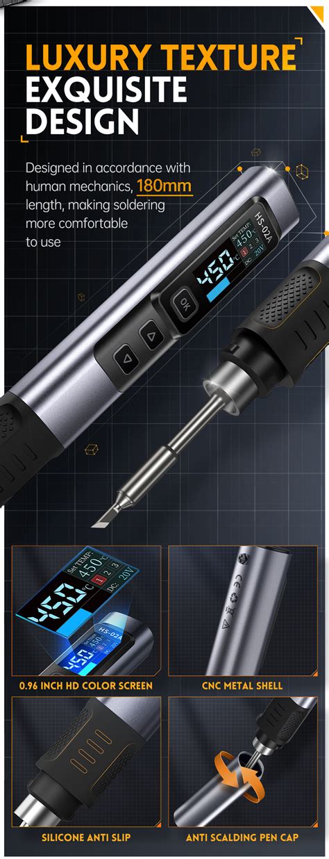 FNIRSI HS-02A Smart Soldering Iron-A model - FNIRSI Oscilloscope ...