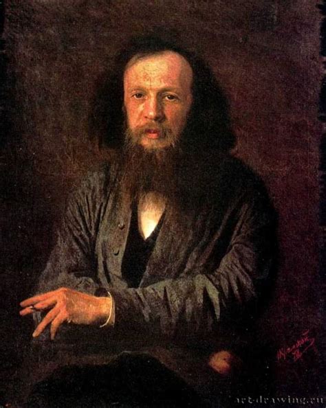 Картины, описание картин — Портрет химика Дмитрия Ивановича Менделеева ...