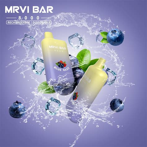 100 Newst Hot Sell Authentic Mrvi Bar 8000 Puffs Disposable Vape Pen