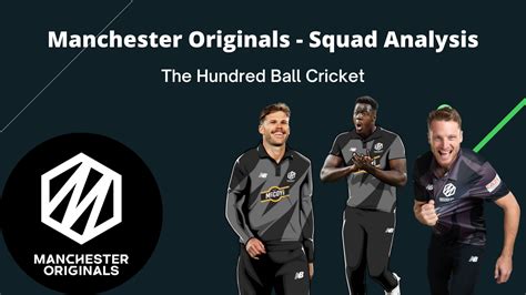 The Hundred : Manchester Originals - Squad Preview - Cross Border Cricket