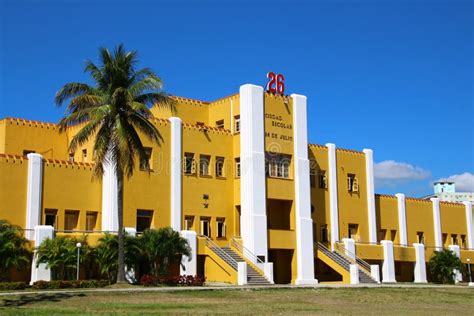 Moncada Barracks in Santiago De Cuba Stock Image - Image of beginning ...