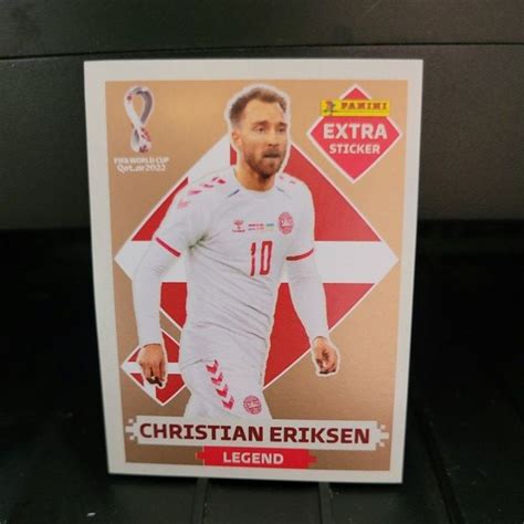 Figurinha Extra Legend Christian Eriksen Bronze Original Panini