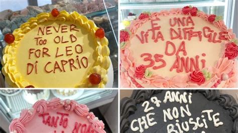 Scrivere tanti auguri sulla torta di compleanno ormai è fuori moda A