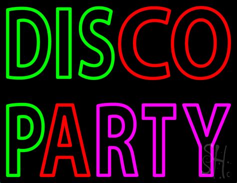 Disco Party Led Neon Sign Party Neon Signs Everything Neon