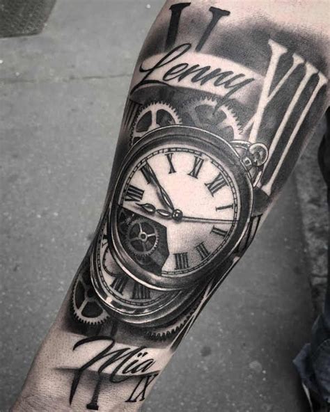 Tatuaggio Orologio Significato Idee E Foto Tatuaggio Co Tatuaggio