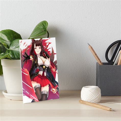 Lewd Fox Akagi Sexy Titten Brüste Oberschenkel Thicc Azur Lane AL Hot Hentai Ecchi Anime Girl