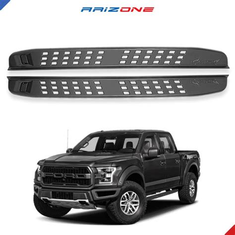 Estribos Fijos Metal Ford F 150 Lobo Tipo Raptor 2020 ARIZONE AUTOPARTS