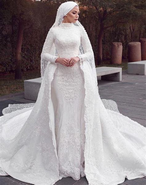 muslim wedding dress  hijab   astyledweddingcom