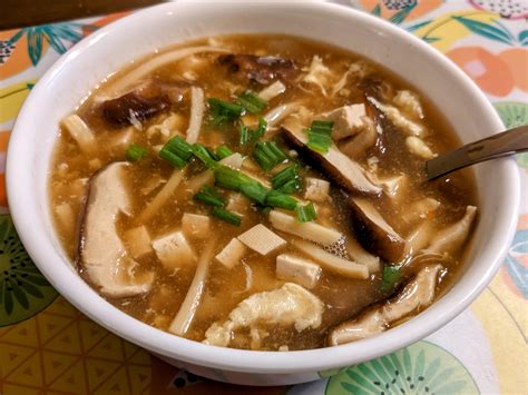Homemade Hot And Sour Soup R FoodPorn