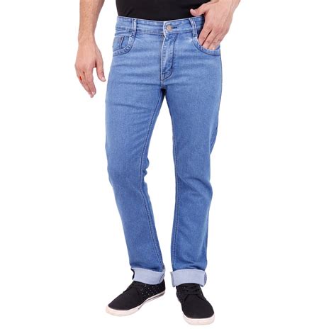 Kstorm And Sky Blue Mens Kstorm Slim Fit Plain Jeans At Rs 325 Piece In