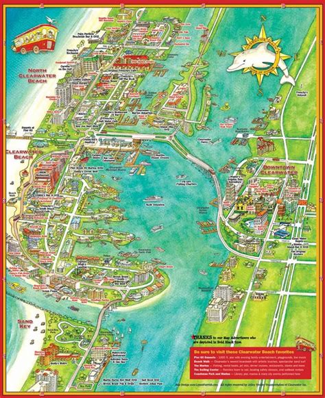 Clearwater Beach Florida On A Map Printable Maps | Wells Printable Map