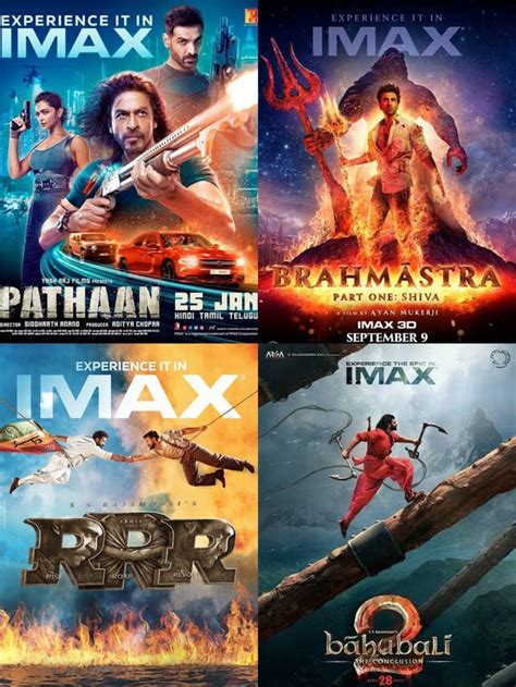 Posters of some of the biggest Indian films (Hindi, Tamil, Telugu and ...