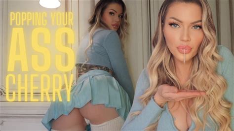 POPPING YOUR ASS CHERRY Goddesslavey Video Clips4sale