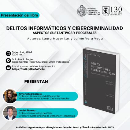 Presentaci N Del Libro Delitos Inform Ticos Y Cibercriminalidad