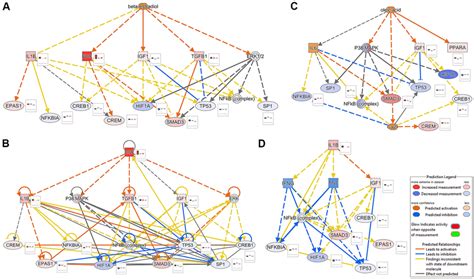 Upstream regulator networks of potential upstream regulators of the ... 