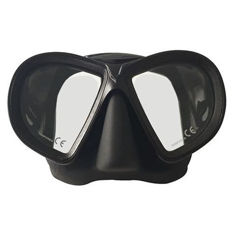 Masque de plongée bi verres Horus noir EPSEALON pour la plongée