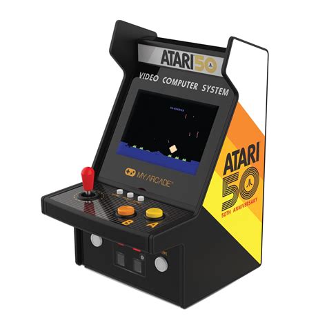 My Arcade Atari Micro Player Pro - Classic Retro Console with 100 Games ...