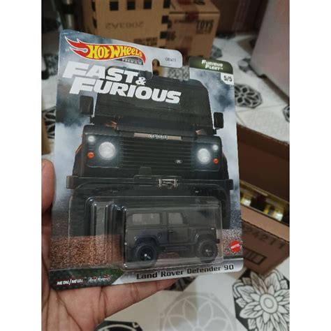 Jual Hot Wheels Premium Fast Furious Toyota Land Rover 90 Japan Sticker Shopee Indonesia