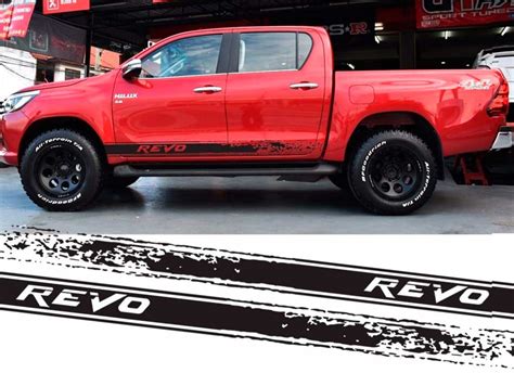 Pickup Truck Special Car Stickers For Toyota Hilux Revo Body