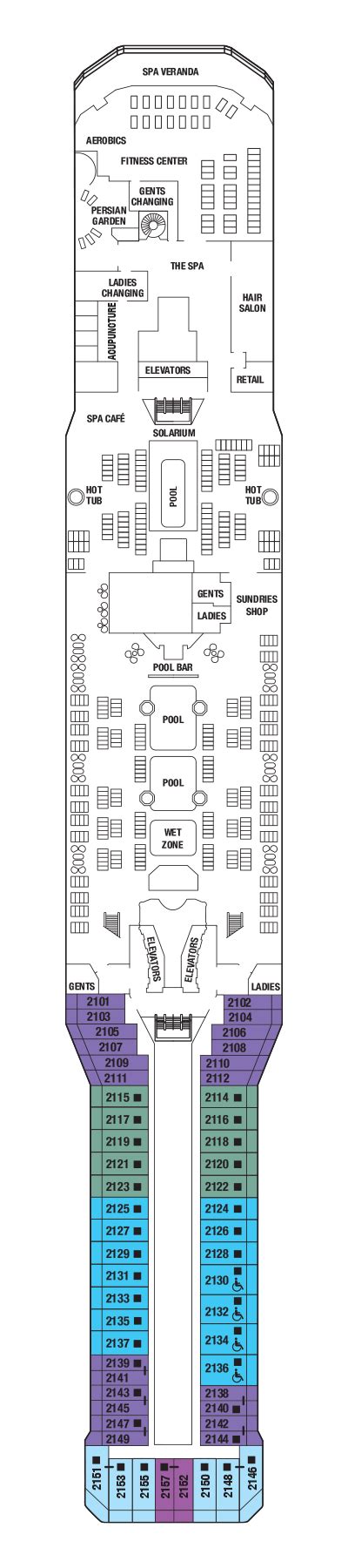 Celebrity Solstice Deck Plans | Celebrity Cruises