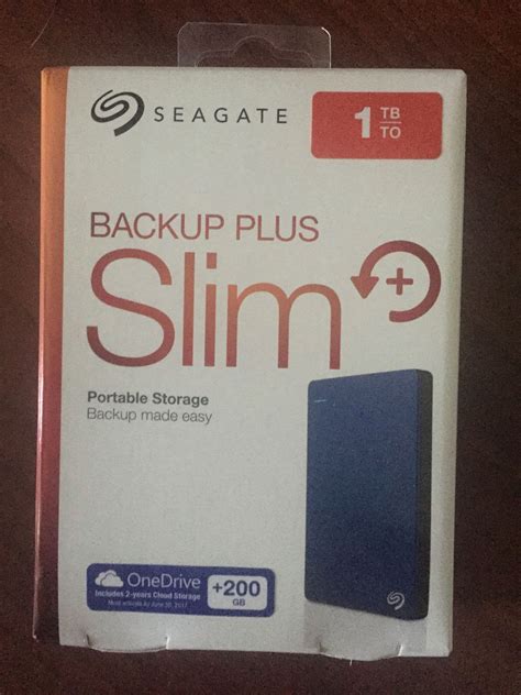 Обзор от покупателя на Внешний жесткий диск Seagate Backup Plus Slim 2. ...
