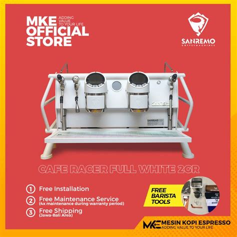 Jual SANREMO CAFE RACER NAKED 2 GROUP 220V Di Seller Mesin Kopi Espresso PT MESIN KOPI