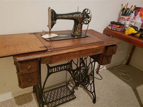 My Antique Singer 15 Sewing Machine With My Hands Dream 54 OFF