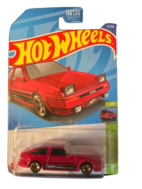 HOT WHEELS TOYOTA AE86 Sprinter Trueno 2022 HW HATCHBACKS 1 5 17 250 Red EUR 8 11 PicClick DE