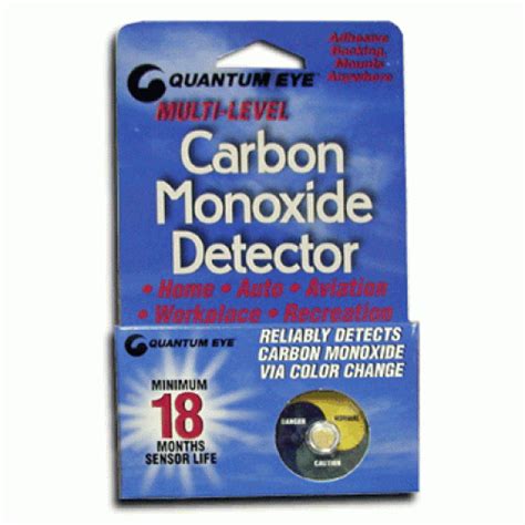 Carbon Monoxide Detector 18 Mo