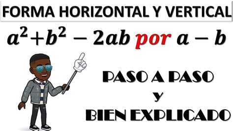 Multiplicacion De Polinomios En Forma Horizontal Y Vertical Ejemplo 2